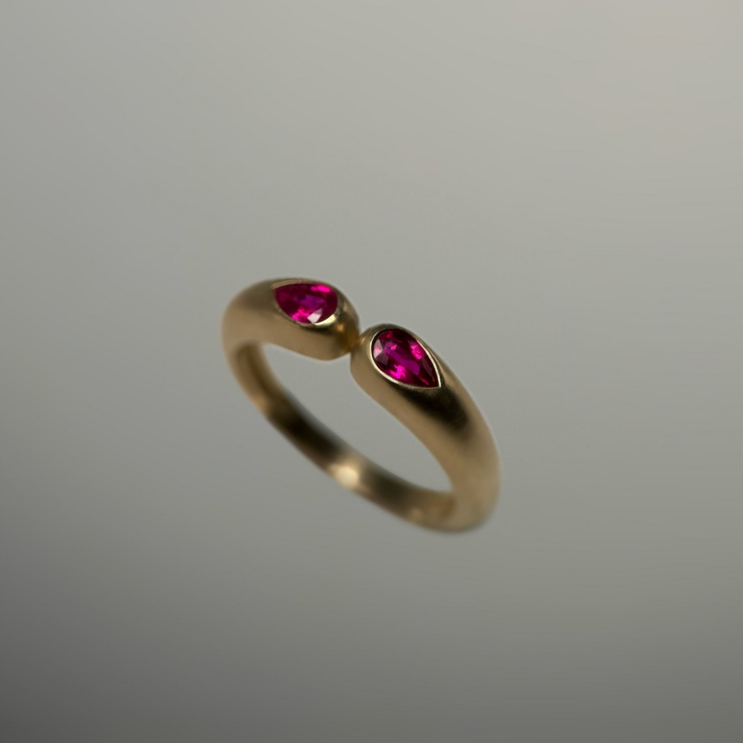 Double Pear Ring