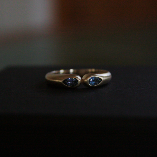 Double Pear Ring